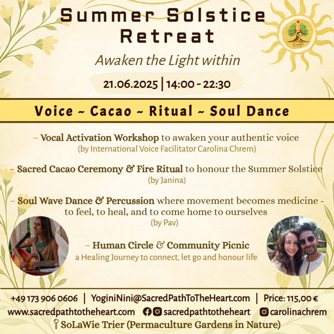 Summer Solstice Retreat 21.06.2025