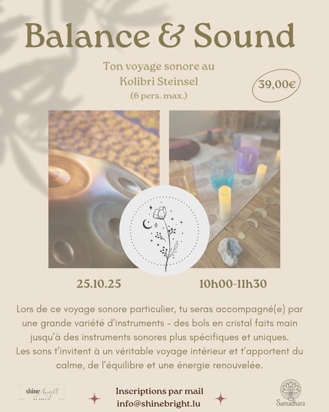 Balance and Sound - voyage sonore