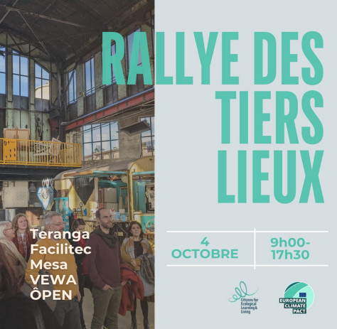 Rallye des Tiers-Lieux, une journée de découverte de l'écosystème des espaces collaboratifs dans le sud et le centre du Luxembourg