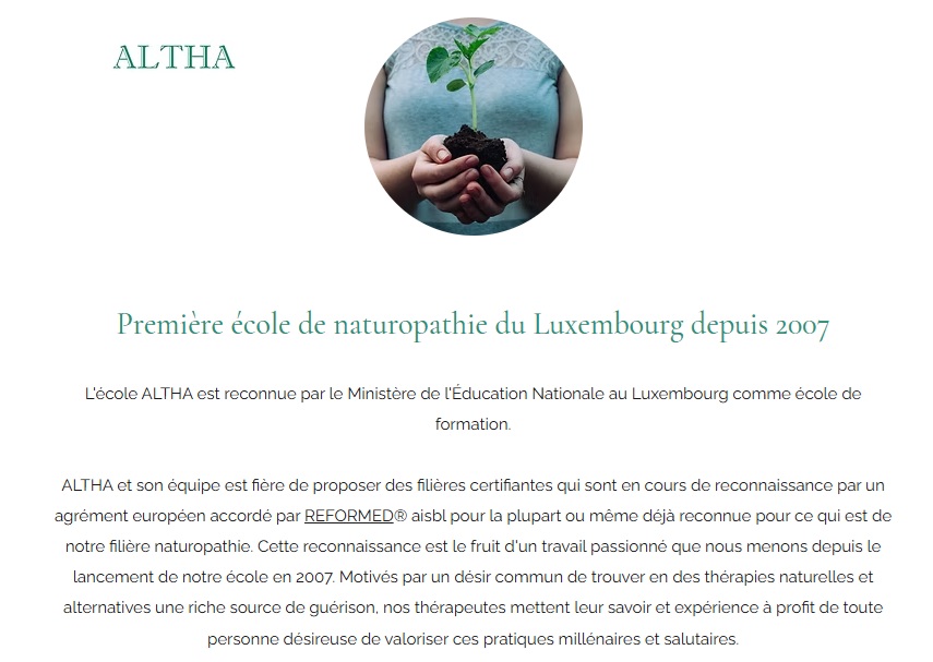Cours "Fondements de la Naturopathie"