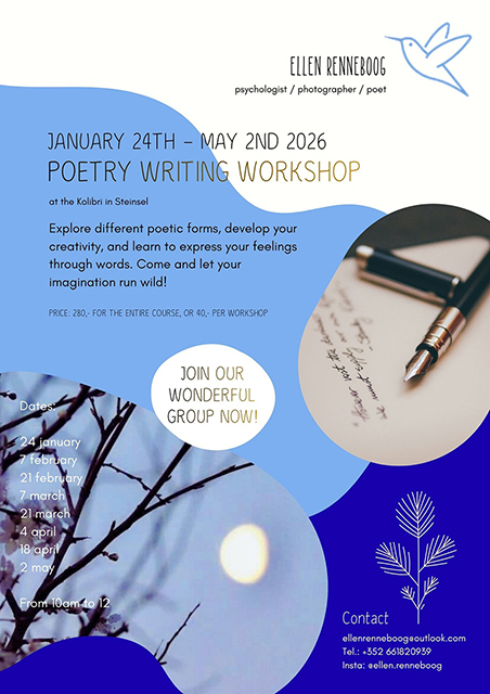 Poetry workshop