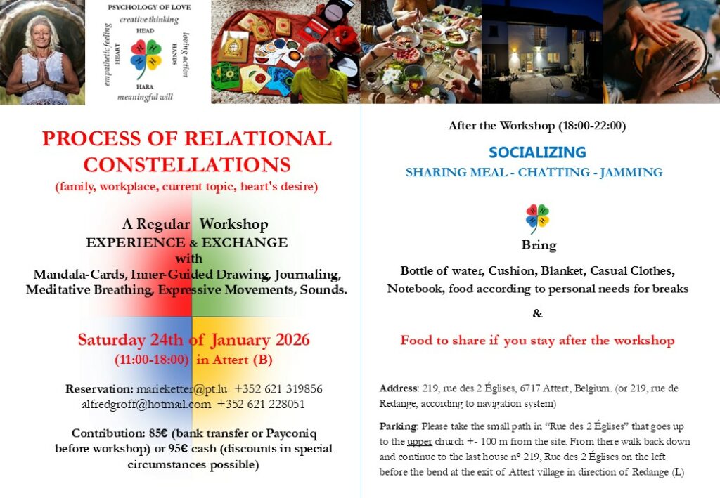 WORKSHOP Alfred GROFF & Marie KETTER