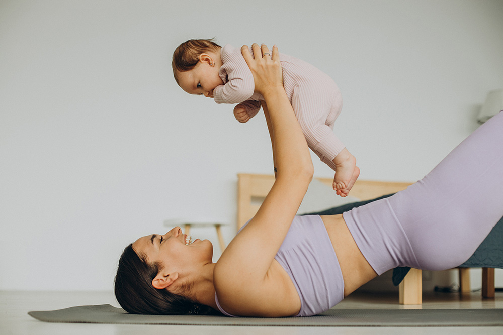 MamaYOGA after birth (ENG) with your baby