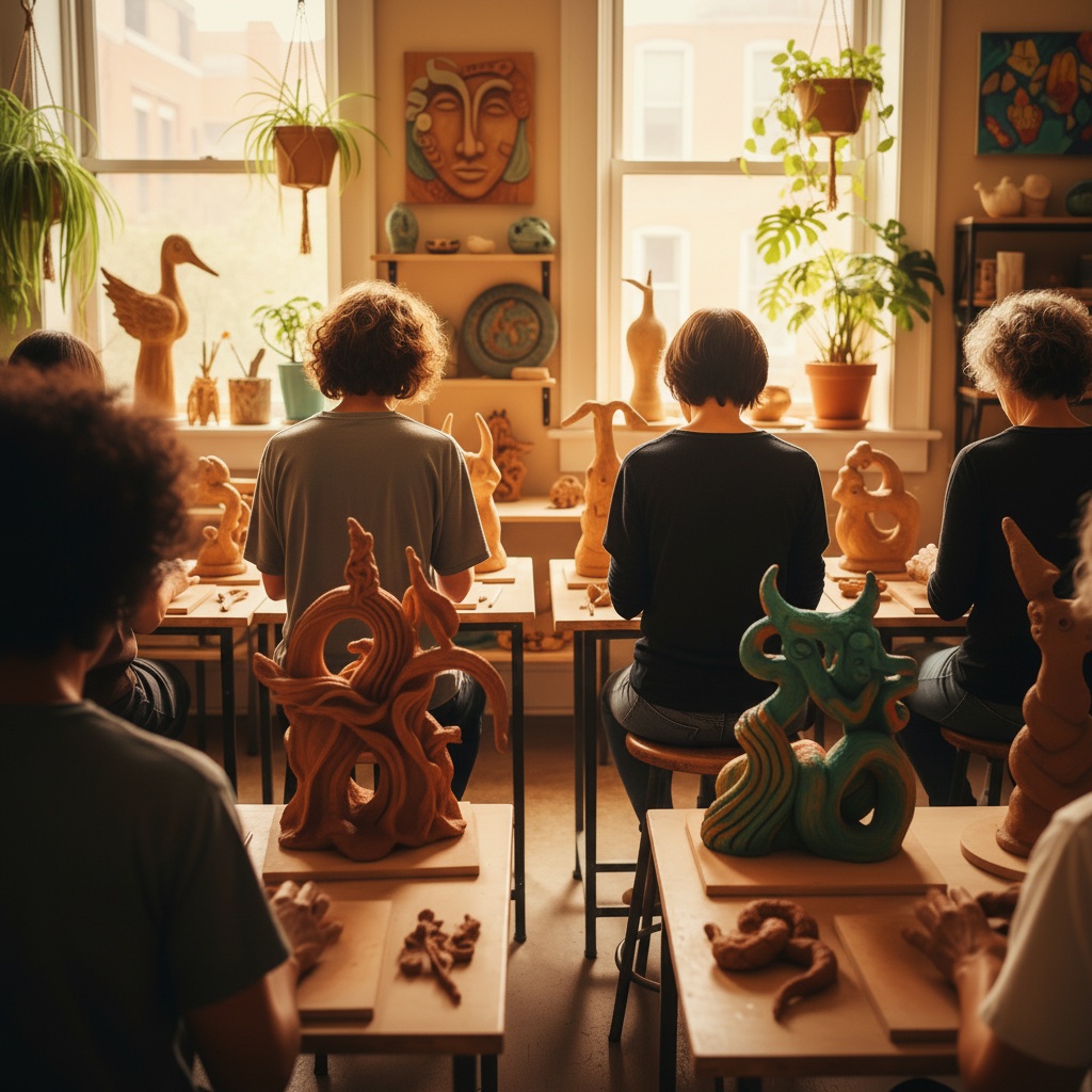 Atelier Art-thérapie pour adultes - Modelage Intuitif Argile