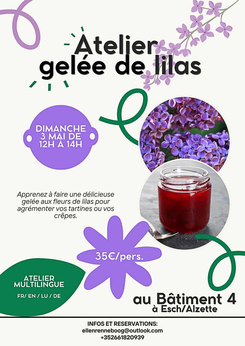 La gelée de lilas