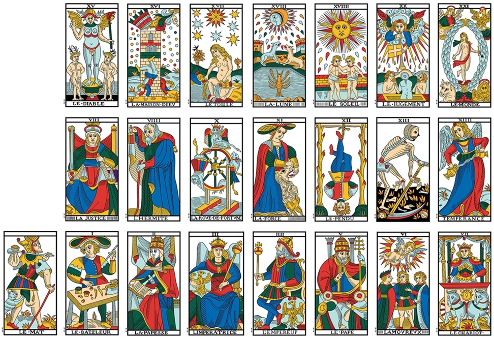 Lire le tarot de Marseille avec la dimension Chamanique et Quantique