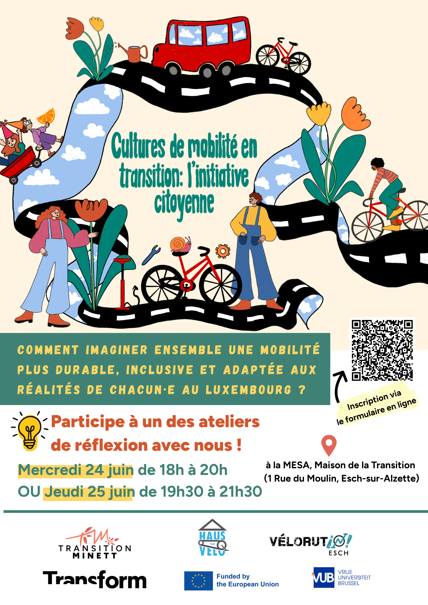 Comment imaginer ensemble une mobilité plus durable et inclusive au Luxembourg ?