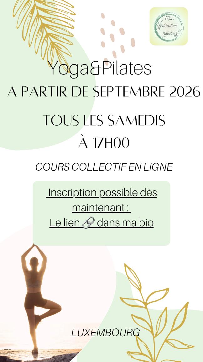 Cours de Yoga&Pilates en ligne