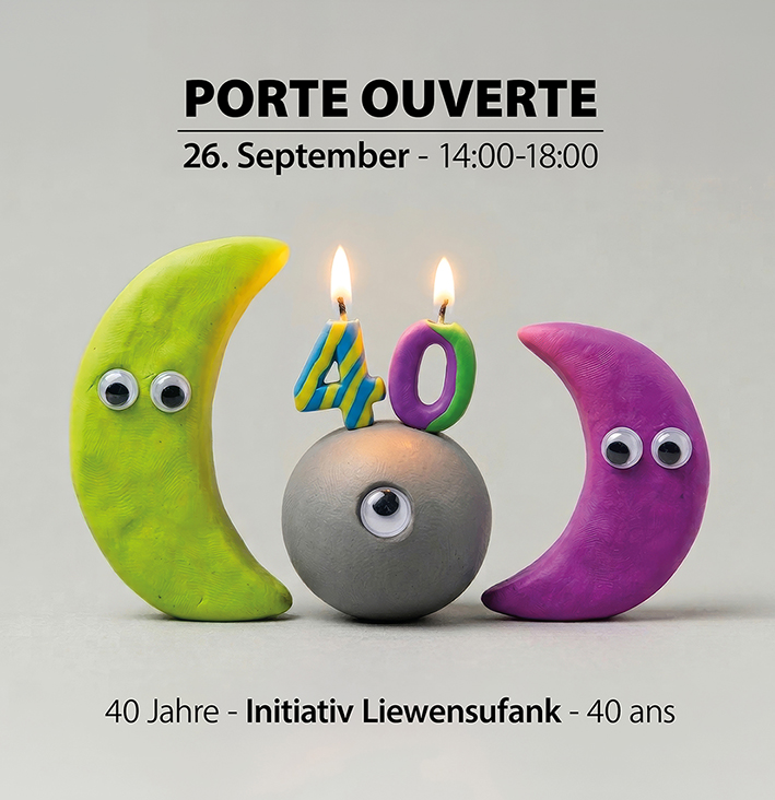 40 Jahre Initiativ Liewensufank – Party & Porte ouverte